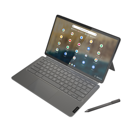 Lenovo IP Duet 5 Chromebook 13Q7C6 Qualcomm 7c G2 13.3" TOUCH OLED 400N lesklý UMA 8GB 128GB SSD ChromeOS šedý 2y CI