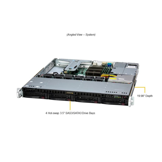 Supermicro Server SYS-511R-M 1U SP