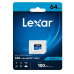 32GB Lexar® High-Performance 633x microSDXC™ UHS-I, up to 100MB/s read 20MB/s write C10 A1 V30 U3, Global