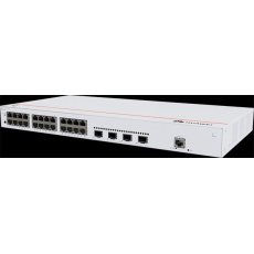 Huawei S220-24T4X,S220-24T4X,S220-24T4X (24*10/100/1000BASE-T ports, 4*10GE SFP+ ports, built-in AC power)